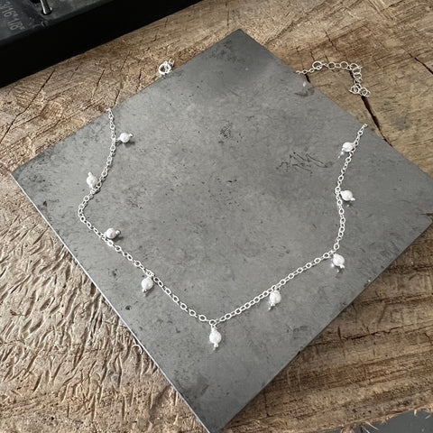 Snowdrop necklace