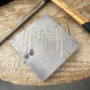 Lightening Bolt threader earrings