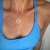 Free Form Circle of Three necklace