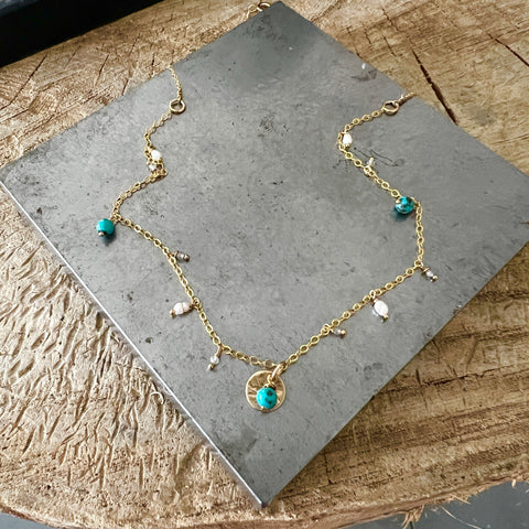 White Water necklace