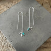 Blossom threader earrings