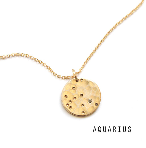 Zodiac Constellation necklace - Jamison Rae Jewelry