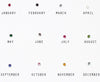 Sunburst Birthstone necklace - Jamison Rae Jewelry