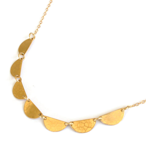 Half Moon necklace - Jamison Rae Jewelry