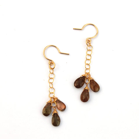 Andalusite Drop earrings - Jamison Rae Jewelry
