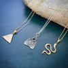 Triangle necklace