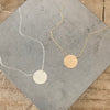 Single Disc necklace