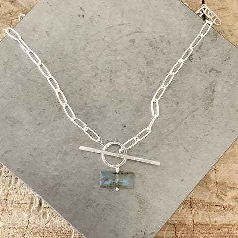 It's Hip to be...Rectangle necklace