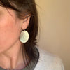 Big A** Oval earrings