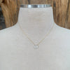 Faceted Hexagon necklace