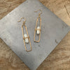 Caged Pearl Earrings