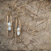 Caged Pearl Earrings