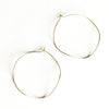 Large Wave hoop earrings - Jamison Rae Jewelry