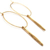 Quill Hoop earrings - Jamison Rae Jewelry