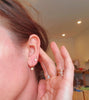 Pretty in Pink earrings - Jamison Rae Jewelry