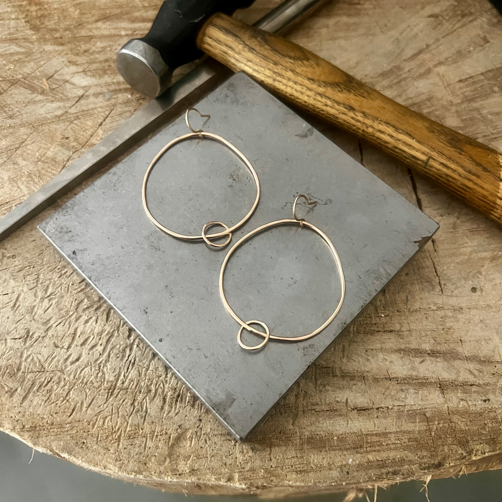 Off the Beaten Loop earrings