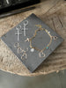 Cross Lobe Hugger hoop earrings