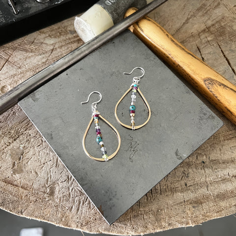 Fireside earrings