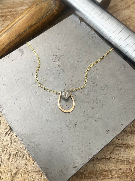 Limited Edition Framed Zircon necklace