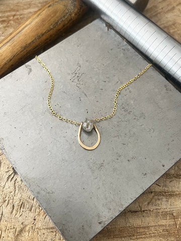 Limited Edition Framed Zircon necklace