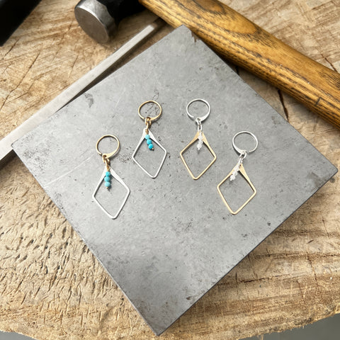 Mandy Lobe Hugger Hoops