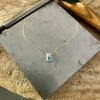 Kyanite Slice necklace