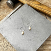 Pearl Lobe Hugger Hoops