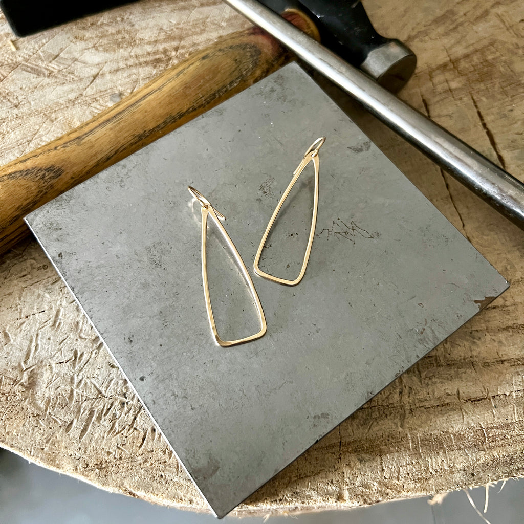 Mini Atlatl earrings