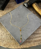 Tourmaline Lariat Necklace