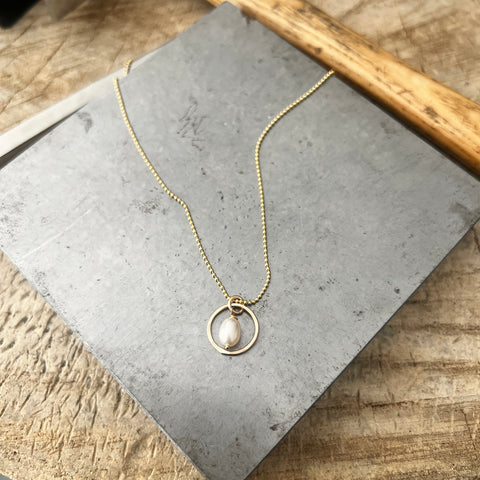 One of a Kind Pearl Necklace