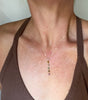 Tourmaline Lariat Necklace
