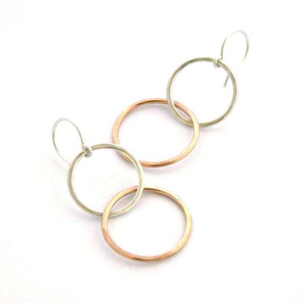Kissing Circles earrings - Jamison Rae Jewelry