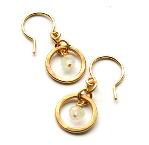 Tiny Treasure earrings - Jamison Rae Jewelry