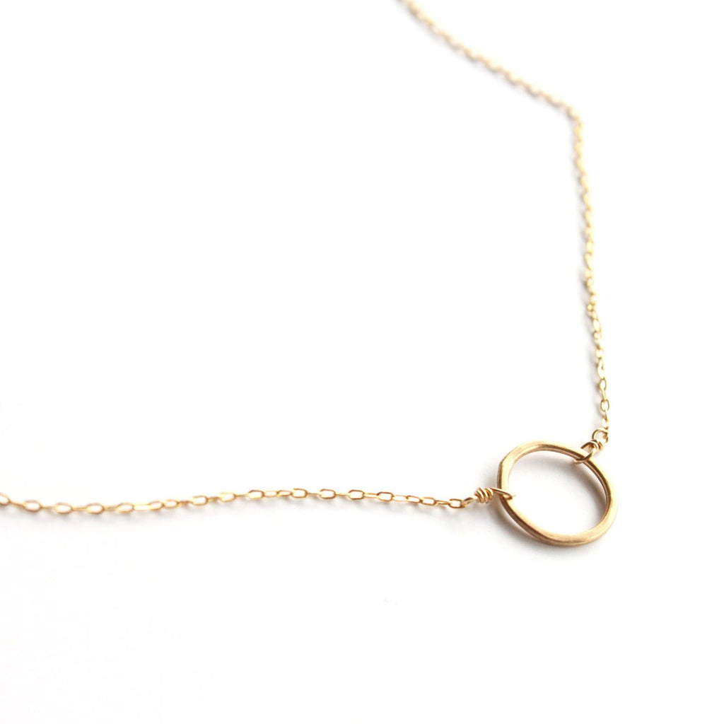 Little Circle necklace - Jamison Rae Jewelry