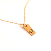 Lotus Love necklace - Jamison Rae Jewelry