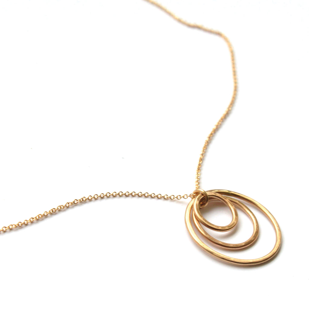 Circle of Three necklace - Jamison Rae Jewelry
