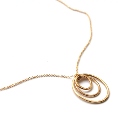 Circle of Three necklace - Jamison Rae Jewelry