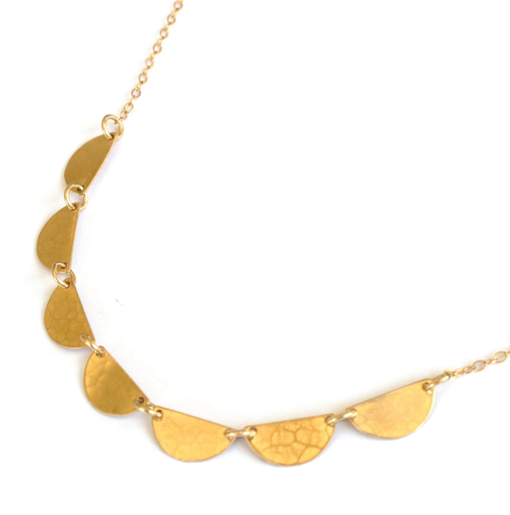 Half Moon necklace - Jamison Rae Jewelry
