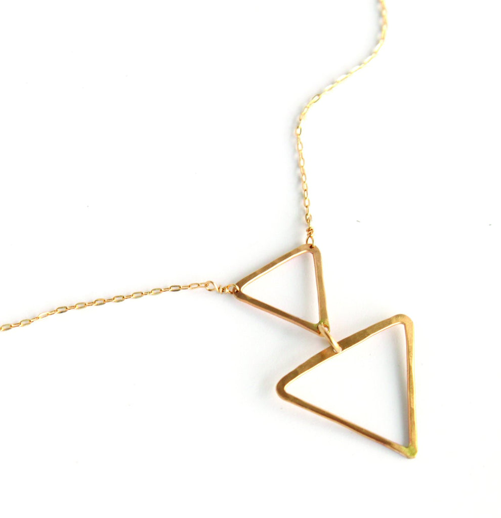 Open Arrow necklace - Jamison Rae Jewelry