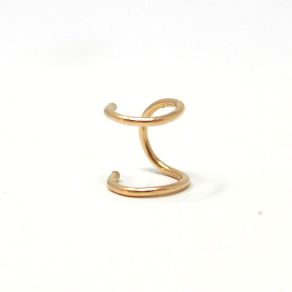 Faux Double Piercing ear cuff