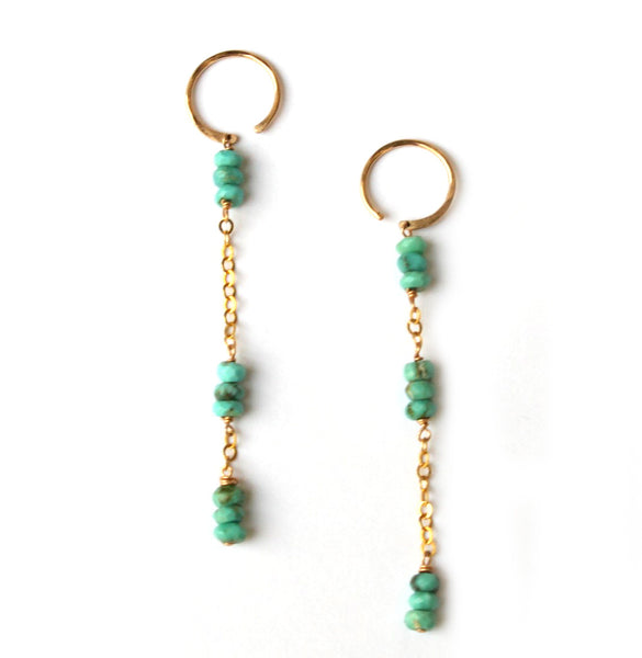 Lobe Hugger Dangle earrings - Jamison Rae Jewelry