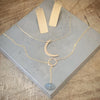 Labradorite Lariat necklace