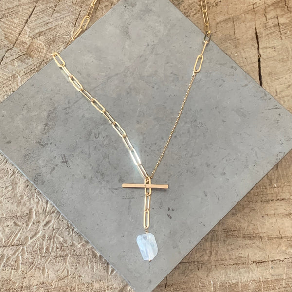 Moonstone Toggle necklace