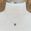 Faceted Marquis Cutie necklace