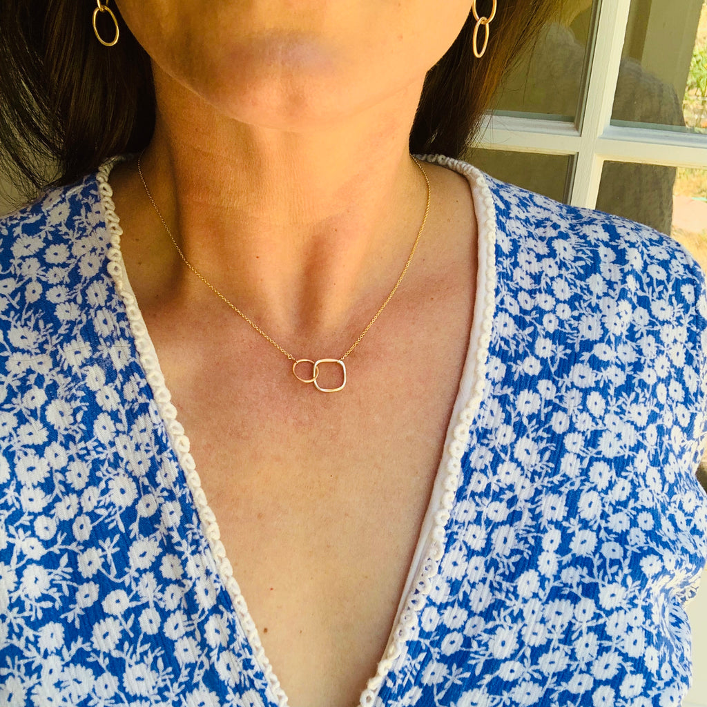 Mini Odd Couple necklace – Jamison Rae Jewelry