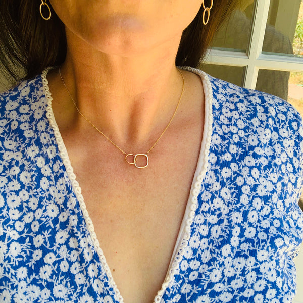 Mini Odd Couple necklace – Jamison Rae Jewelry