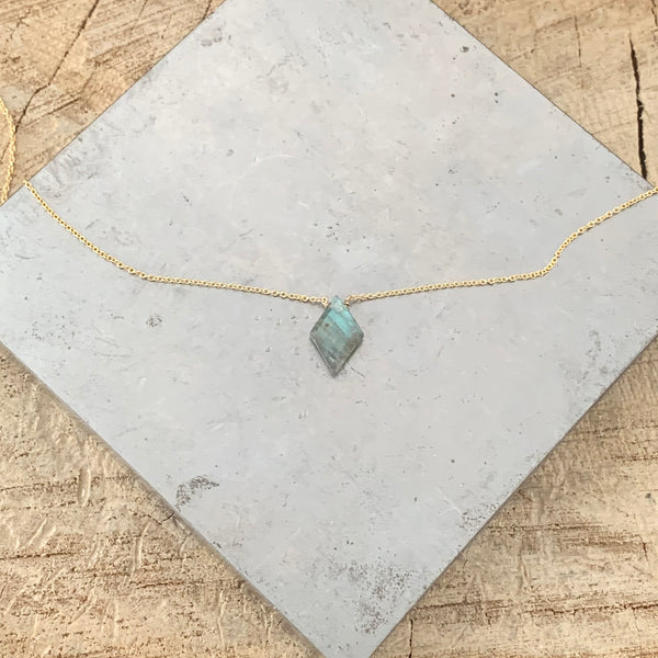 Labradorite Dagger necklace