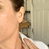 Triangle Dangle threader earrings
