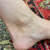 Delicate Dapped Cable Anklet