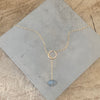 Labradorite Lariat necklace